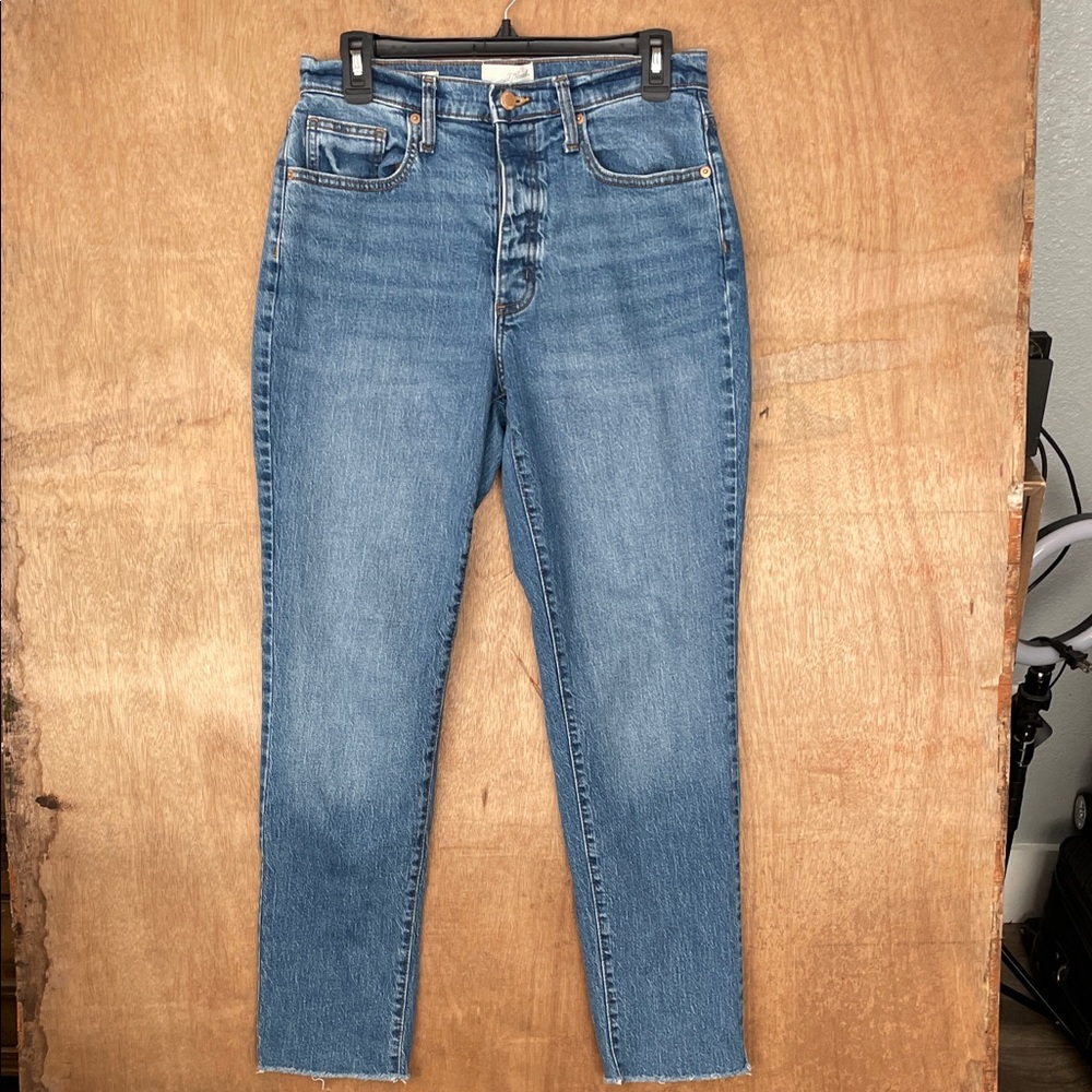 Universal Thread Goods 8/R High-Rise 90’s Slim Straight Leg Women’s Jeans — Blue
